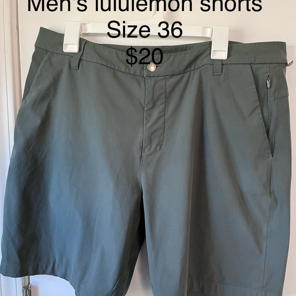 lululemon athletica Men's Olive Shorts